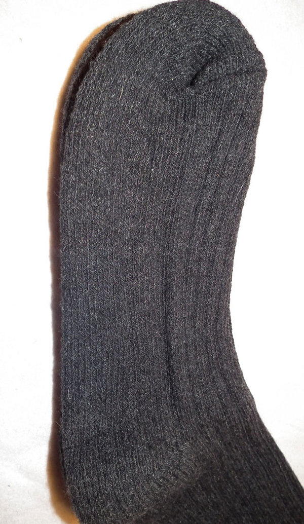 Dicke Wolle Socken ohne Gummibund mit Frotteesohle bis Größe 47-50 3 er Pack