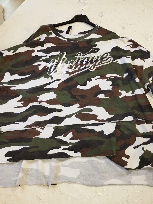 Camouflage Oversize Shirt